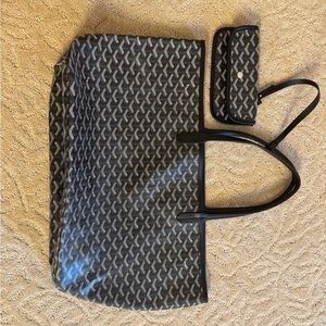Goyard Monogram Tote Bag + Matching Wallet - read description